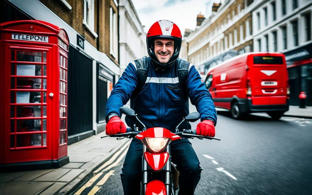 same day courier service London